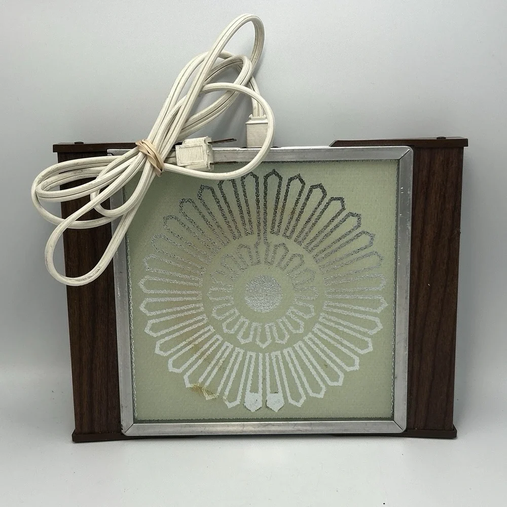 Vintage Salton Hotray Automatic Food Warmer Plate 900 Series 6x6 Servette 70s